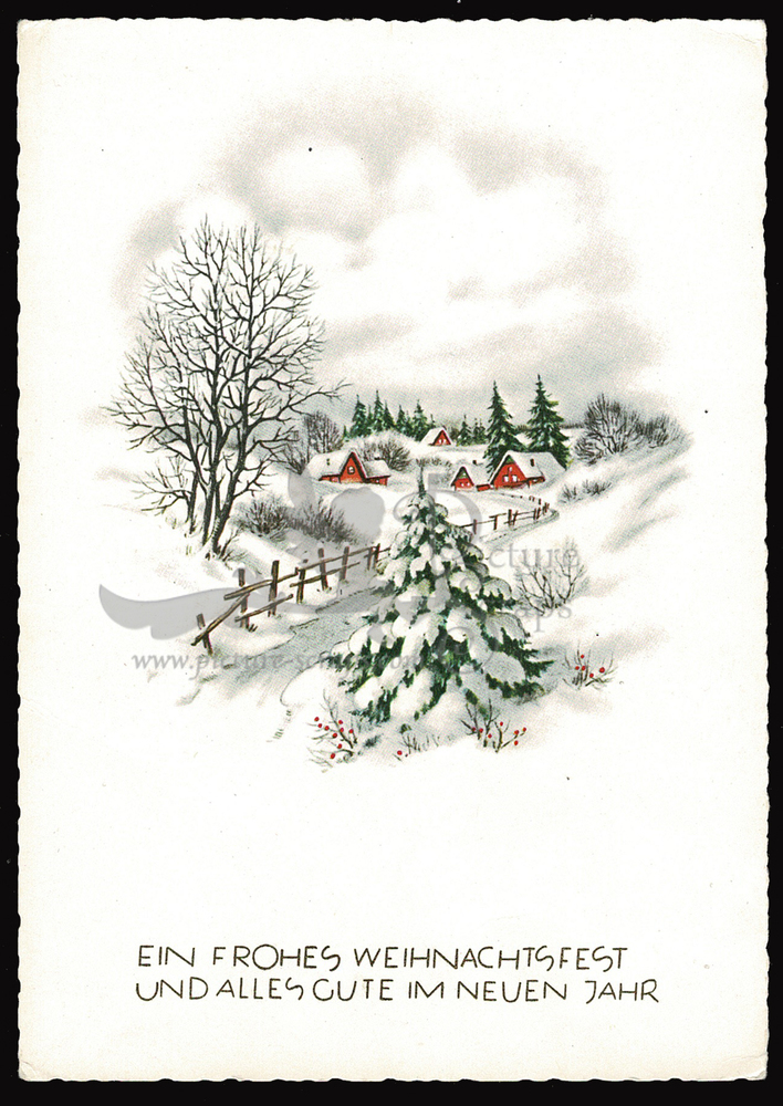 Postcard Haco 0443 landscape winter fence houses rural.jpg