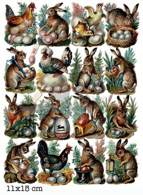 NL 562 rabbits and chicken easter.jpg