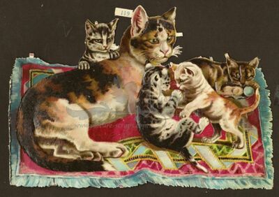 R.Tuck 661 cat and kittens6 x9inch.jpg