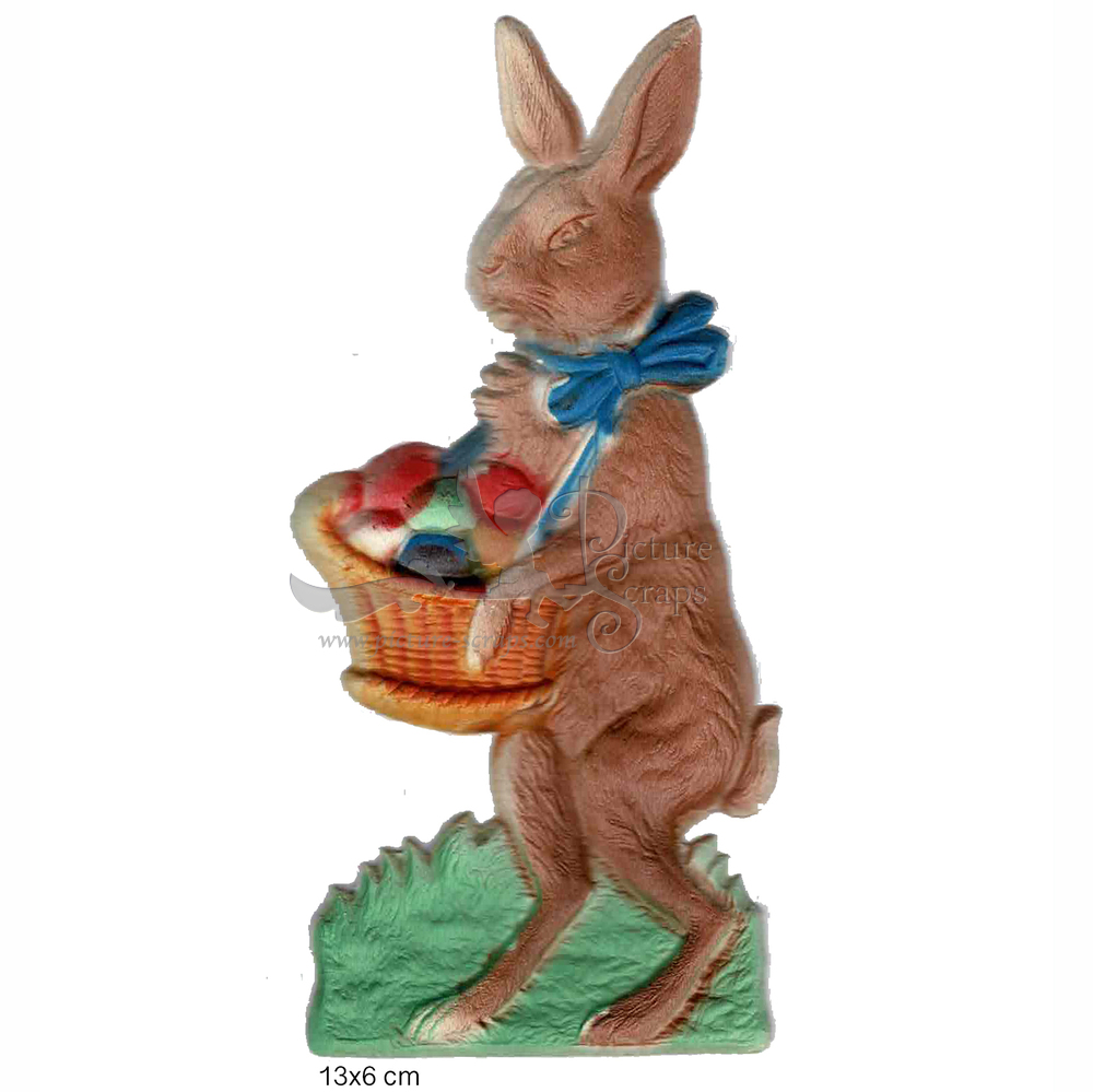 Single scrap easter hare with blue .jpg